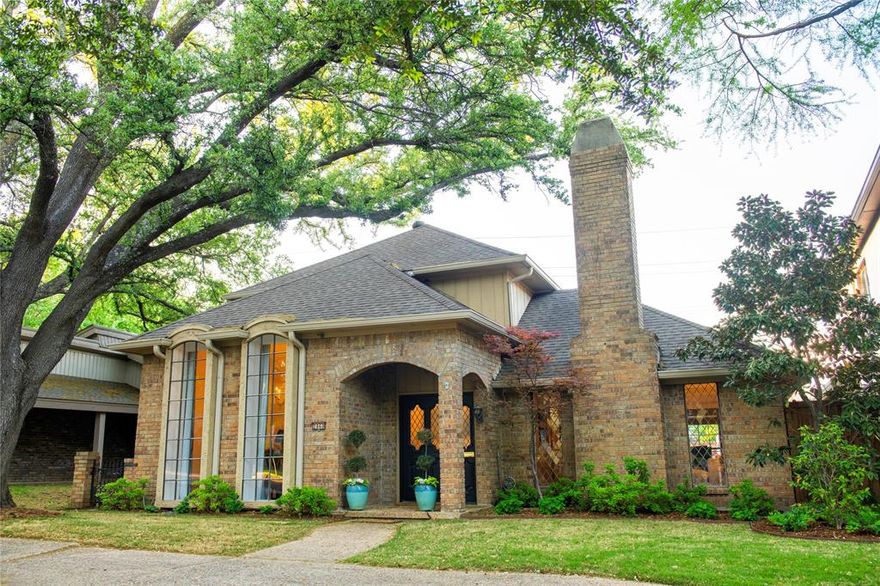 Charming Texas Contemporary in the Heart of Dallas

Welcome to 2860 University Blvd, a beautifully designed 4-bedroom, 2.5-bathroom home in one of Dallas’ most coveted neighborhoods. Built in 1976, this soft contemporary residence blends timeless charm with modern livability.

Nestled beneath a canopy of mature oaks, the home’s classic brick exterior and soaring stone chimney create an inviting first impression. Inside, expansive windows flood the living spaces with natural light, highlighting the warm wood tones and clean architectural lines that define its era. The thoughtfully designed layout includes spacious living and dining areas, perfect for both everyday comfort and entertaining.

The 1st floor primary suite offers a private retreat with a generous ensuite bath, while three additional bedrooms upstairs provide ample space for family or guests. The kitchen features ample cabinetry and a seamless flow to the breakfast area and family room, making it the heart of the home.

Step outside to your own private oasis—a sparkling pool surrounded by lush landscaping, perfect for warm Texas evenings. With its prime location on University Blvd, this home is just moments from top-rated HPISD schools, parks, dining and the best of Dallas living.

A rare opportunity to own a classic home in a premier location—don’t miss it!