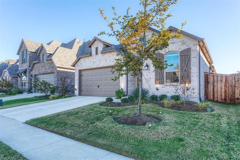 A home in Aubrey