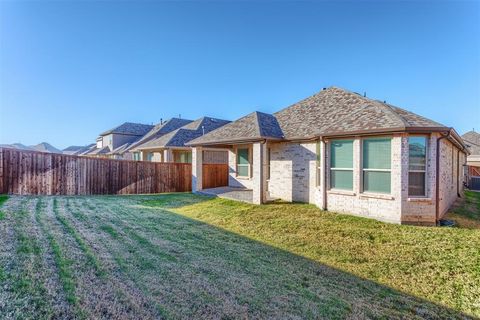 A home in Aubrey