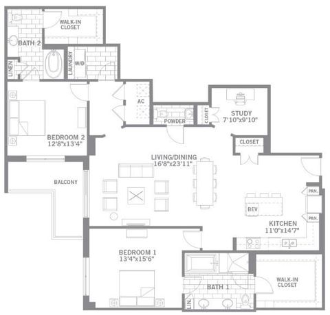 Tiny photo for 4719 Cole Avenue #704, Dallas, TX 75205 (MLS # 20975678)