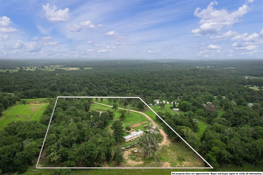 Escape to your very own idyllic country retreat on 7 acres of unrestricted land! This charming mobile home is tucked away at the back of the property giving you privacy to enjoy the natural surroundings. Once inside, you'll find the wood features and flooring complement the rustic aesthetic. With a tank on site and a shroud of mature trees, wildlife roams freely in this breathtaking setting. A horse barn with new stalls for equestrian enthusiasts! 
As a bonus, a she-shed with water and electric offers additional space for hobbies and a in case of inclement weather, rest easy knowing there's a storm shelter just outside your back door. So many wonderful features and truly an enchanting experience. Come see this one today!