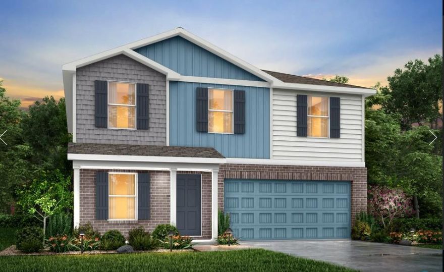 MLS# 21095505 - Built by NHC - Ready Now! ~  
The Harrison Plan from our Liberty Series offers a perfect blend of comfort, practicality, and exceptional value. This 2-story home features 4 bedrooms, 2.5 bathrooms, a 2-car garage, and 2,203 square feet of thoughtfully designed living space. As you step inside, you’ll pass the versatile flex room before reaching the staircase to the upper level, a convenient closet, and a half bathroom. The heart of the home is the open kitchen and living area, complete with a central island, a dining area, and a spacious family room — perfect for entertaining or relaxing with loved ones. Upstairs, the private primary suite awaits, featuring an en suite bathroom. Three additional bedrooms, one more full bathroom, a loft area for additional living space, and a convenient laundry room complete the upper level.