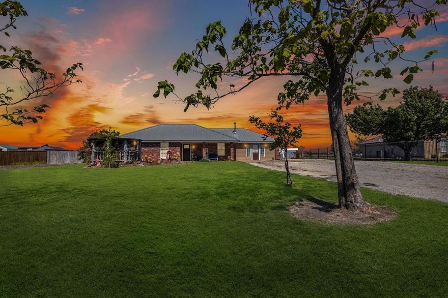 Escape the ordinary and embrace country living at its finest on this beautifully maintained hobby farm on just over two acres—perfect for homesteaders seeking space, self-sufficiency, and rural charm. The kitchen features open shelving, a NEW RANGE, and abundant counter space—ideal for canning, baking, or preparing farm-fresh meals. The convenient floor plan offers two large living areas, providing flexible options for homeschooling, home offices, or multi-generational living. The home includes 3 spacious bedrooms, with the primary suite offering a private ensuite bathroom. Recent updates include a NEW Hot Water Heater, HVAC replaced in 2018, 50-year metal roof added in 2017, and an aerobic septic system installed in 2021.

This property is a homesteader’s dream, featuring tons of storage space, cross fencing for easy pasture rotation, and thoughtfully designed outbuildings for both work and play. The impressive 36x24 WORKSHOP, completed in Spring 2024, boasts three 10-ft roll-up doors, 12-ft side walls, 16-ft peak height, LED lighting, and 24-inch beams strong enough to support a car lift. The HORSE BARN is well-built with a 10-ft center aisle, multiple stalls, and a spacious tack room. The loft and hay storage area is capable of holding up to 300 bales of hay. A 30 AMP RV hookup adds convenience for guests or additional living options.

This versatile property currently functions as a successful farm with livestock but offers endless possibilities for hobby farming, gardening, and sustainable living—all within a peaceful country setting.