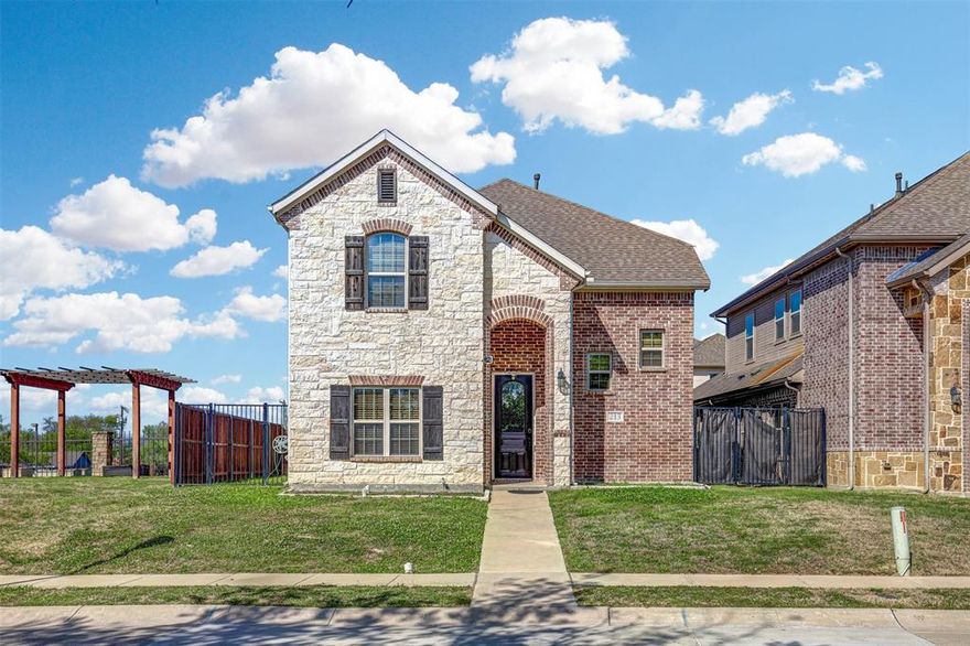 Welcome to this beautifully designed home in a gated community just minutes from the heart of Aledo! This spacious 3-bedroom, 2.5-bath home offers an ideal blend of comfort, functionality, and style.

The open-concept living area is perfect for everyday living and entertaining, featuring a large island, granite countertops, and stainless steel appliances. A dedicated office and formal dining room provide flexible spaces for working from home or hosting gatherings.

The oversized laundry room is a standout feature with a utility sink and built-in cabinetry for added convenience. Upstairs, you’ll find a versatile game room along with a dedicated desk area—perfect for a homework station or additional workspace.

The spacious primary suite offers a relaxing retreat with dual sinks and a large walk-in shower. Enjoy low-maintenance living with the HOA maintaining the front yard.

Located in highly sought-after Aledo ISD, this home combines comfort, convenience, and an unbeatable location—don’t miss it!