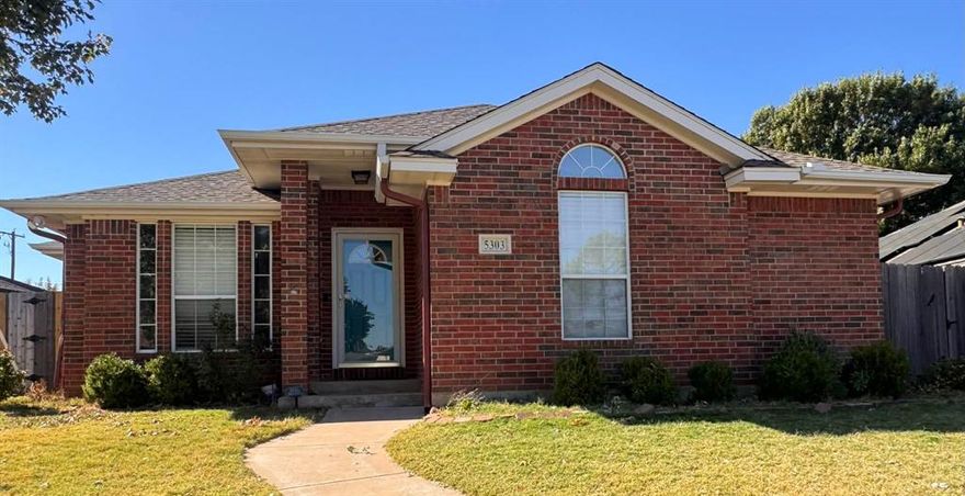 Charming 3 bed, 2 bath home featuring two living areas, a bright kitchen with breakfast bar, and a large primary suite with soaking tub. Enjoy year round comfort with a covered patio, rear entry 2 car garage, and a storm cellar for peace of mind. Spacious layout, updated finishes, and a private backyard make this home the perfect blend of comfort and convenience.