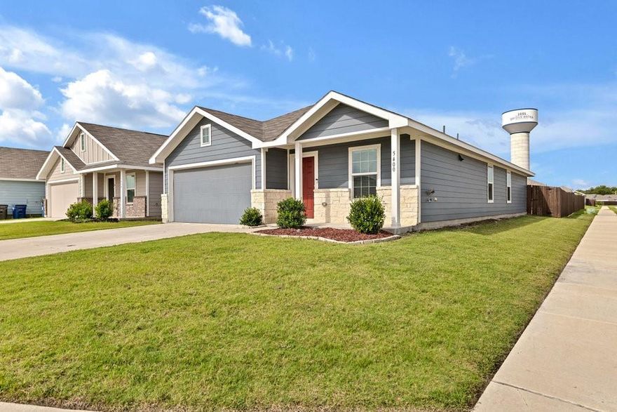 PRICE IMPROVEMENT! Welcome to your dream home in the heart of the highly desirable Bridgewater community of Princeton, TX! Step inside to an open-concept layout flooded with natural light, where the seamless flow between the kitchen, dining, and living areas makes entertaining effortless. This stunning 4-bedroom, 2-bath residence sits proudly on an oversized corner lot, offering the perfect blend of space, style, and functionality. Not only is it beautifully maintained, but it is also one of the BEST-PRICED home of this popular floorplan in the neighborhood—an incredible value for savvy buyers!

Discover this bright and open floor plan designed for modern living, complete with spacious bedrooms, a well-appointed kitchen, and a cozy living area ideal for entertaining or relaxing with family and friends. The primary suite offers a private retreat with a generous en-suite bath and walk-in closet.

Outside, enjoy the extra yard space that comes with this premium corner lot — perfect for outdoor gatherings, gardening, or future enhancements.

Bridgewater is one of Princeton’s most sought-after neighborhoods, known for having the most extensive amenities in town, including 2 sparkling resort-style pools, fitness center, clubhouse, walking trails, playgrounds, catch-and-release fishing pond, and more. Bridgewater has it all!

Don’t miss your chance to own the best-priced home of this floorplan in Bridgewater—schedule your private showing today!