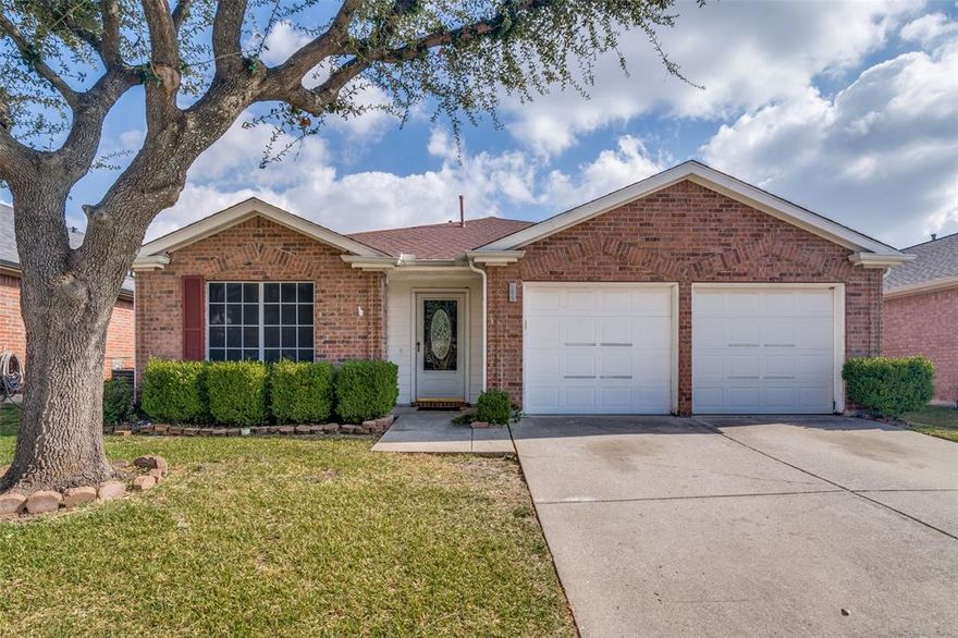 This freshly painted 4-bedroom, 2-bath home in the heart of Wylie, TX, offers a bright, move-in-ready interior with an open layout designed for comfortable living. The spacious living area features a sliding glass door that fills the home with natural light and creates a seamless flow to the backyard. The kitchen includes granite countertops and a dedicated breakfast area, while both bathrooms also feature granite surfaces for a modern, durable finish throughout. The primary bedroom includes a generous walk-in closet, offering ample storage space. Ideally located just minutes from top Wylie amenities, this home provides quick access to major retailers, restaurants, and daily conveniences along Highway 78 and FM 544. Residents will enjoy being close to Woodbridge Crossing, Wylie Plaza, and grocery stores including ALDI, and Kroger—each less than a 5-minute drive. With Wylie High School & Collin College (Wylie Campus) being less than 5 minutes away as well. With its updates, prime location, and functional layout, this property is an excellent choice for those seeking a well-maintained rental home in Wylie.