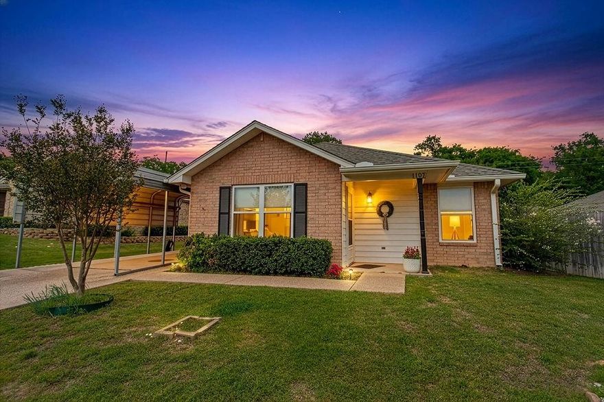 Welcome home to this charming two-bedroom gem nestled in the heart of Lindale's beloved Woodlands Park community. This delightful property offers the perfect blend of cozy living and small-town Texas charm, making it an ideal retreat for first-time buyers, downsizers, or anyone craving a simpler pace of life. Step inside to discover a thoughtfully designed layout featuring two comfortable bedrooms and one and a half bathrooms, providing just the right amount of space without the burden of excess. The half bath is a convenient touch that your guests will certainly appreciate, saving you from that awkward just a moment shuffle down the hallway. The primary bedroom serves as a peaceful sanctuary where you can unwind after a long day, while the second bedroom offers versatile space for an office, guest room, or that hobby room you have been dreaming about. Every corner of this home radiates warmth and potential, inviting you to make it uniquely yours. Location truly shines here. Situated within the highly regarded Lindale Independent School District, families will appreciate the excellent educational opportunities just minutes away. Fresh blueberries await at nearby Barron's Blueberries, and outdoor enthusiasts will love the proximity to local parks and recreational fields perfect for weekend adventures. This new listing will not last long in a market where homes with character and convenience are in high demand. Schedule your private showing today and discover why Lindale living is the lifestyle upgrade you have been searching for.