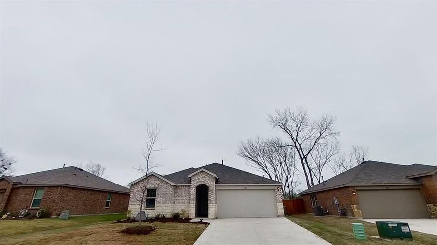 This lovely modern home is ready for move in!! The open floor plan combines living kitchen and dining area into one large inclusive space. Attractive and durable LVP floors, granite counter tops and stainless appliances really add the modern touch to this home. includes a washer and dryer for your convenience as well!!! New carpet in each of the bedrooms with stylish recessed lighting throughout the home. This home is built to current standards for improved energy efficiency!!! This home also has several smart features tenants may wish to take advantage of.
Comes with a two car garage and opener as well as a fenced in backyard.