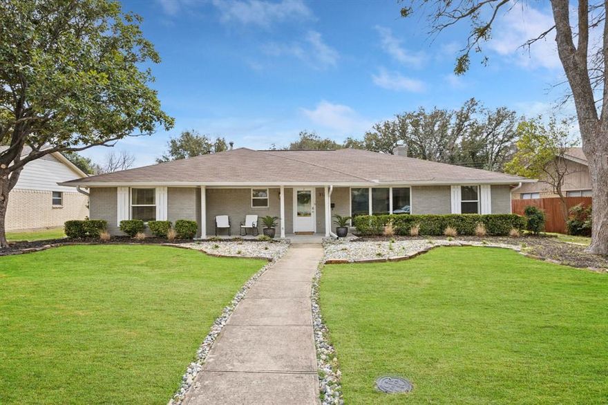 Discover the perfect blend of classic charm and modern convenience at 3120 Chapel Downs Drive! This updated 4-bedroom, 2.5-bathroom home offers 2,417 square feet of thoughtfully designed living space. Nestled in the desirable Chapel Downs neighborhood, the property boasts a spacious and functional layout ideal for both relaxing and entertaining.

The kitchen is a chef's dream, featuring newly updated counter tops and cabinets. The living areas are filled with natural light, creating a warm and inviting atmosphere. Outside, the generous backyard provides endless possibilities for outdoor activities or serene evenings under the Texas sky.

Perfectly positioned in Northwest Dallas, this home offers quick access to major thoroughfares like LBJ Freeway, Dallas North Tollway, and I-35, making commutes across the Metroplex a breeze. You’re minutes from Love Field Airport, top dining and shopping at Preston Hollow Village and Galleria Dallas, and just a short drive to Downtown and Uptown and even Fort Worth. With schools, parks, and everyday conveniences close at hand, the location blends suburban comfort with city accessibility.

All lease terms considered, available furnished or unfurnished.