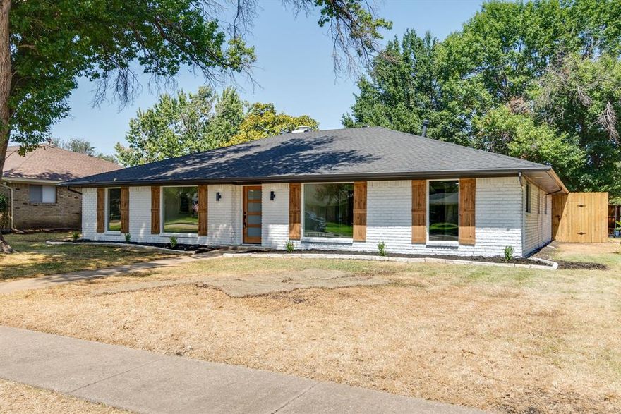Experience modern elegance in coveted Canyon Creek neighborhood! Remarkable home, transformed through stunning renovation. Every inch has been meticulously upgraded from exquisite flooring, custom cabinetry, light fixtures, the transformation is evident. Open floor plan has been thoughtfully reimagined, creating a dynamic and fluid space that adapts to your lifestyle. Culinary haven awaits, as the chef's kitchen stands as a masterpiece adorned w bespoke shaker cabinets, quartz countertops, and gleaming gold accents, it's a work of art. The grand accent island is an invitation for culinary exploration. Appliances have just been installed, ensuring a seamless cooking experience. Primary suite is a haven of tranquility, boasting updated en suite bath adorned with luxurious marble tiles, custom shower and an oversized walk-in closet redefine indulgence. ZHS's attention to detail is remarkable, a testament to the dedication of the renovation.