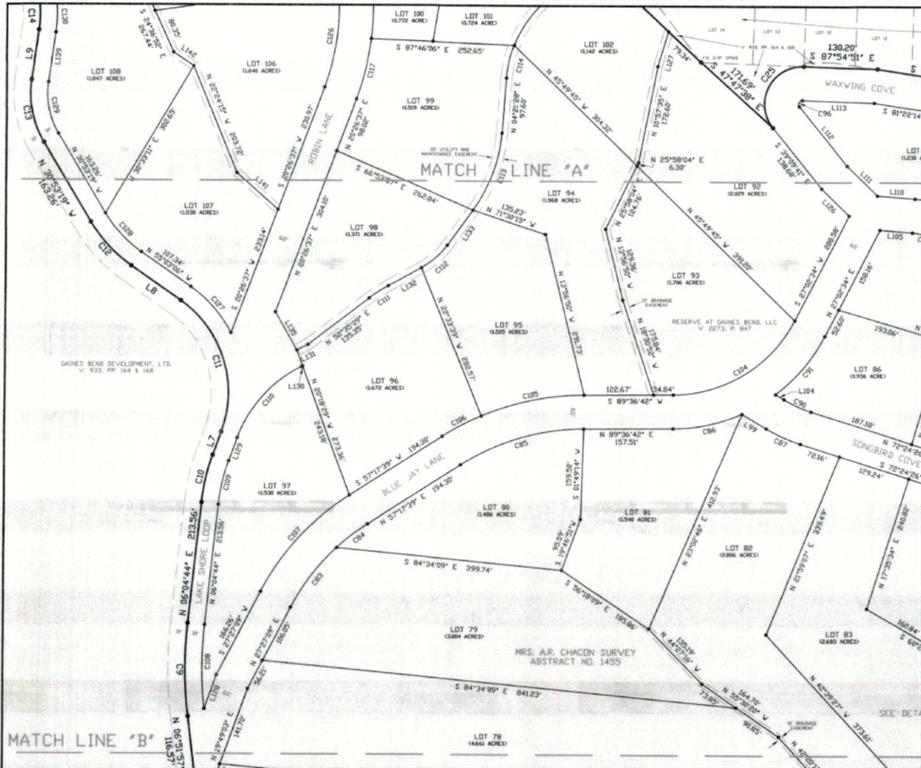 The Reserve at Gaines Bend - Land