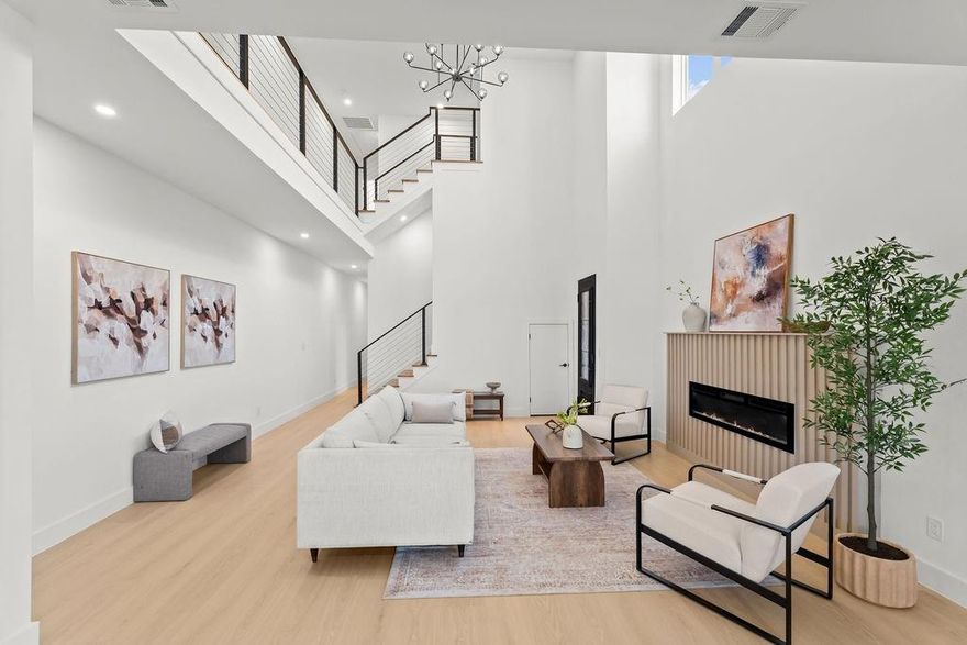 Welcome to 1825 & 1827 Pollard St, a stunning new construction duplex that exemplifies contemporary modern luxury in the heart of Dallas. This exceptional residence offers 5,796 square feet of meticulously designed living space across three impressive levels, featuring 8 bedrooms and 6 and 2 half bathrooms.

From the moment you enter, the quality of build is unmistakably evident. The massive open living area showcases luxury vinyl plank flooring throughout, creating a seamless flow that enhances the light, bright, and airy ambiance. The show-stopping kitchen serves as the home's centerpiece, featuring a large island perfect for entertaining, a luxurious gas range for culinary enthusiasts, and a well-appointed pantry for optimal storage.

The primary suite is a true sanctuary, complete with an en-suite wet room that delivers a spa-like experience. Custom tile work, a soaking tub, and thoughtful design elements create a zen ambiance that promotes relaxation and rejuvenation. A convenient mother-in-law suite on the lower level provides versatile accommodations for guests or extended family.

The outdoor space elevates this property to extraordinary status. The rooftop deck offers an exceptional venue for entertaining or unwinding while enjoying the Dallas skyline. This private retreat extends your living space and provides the perfect setting for morning coffee or evening gatherings.

Additional features include a practical 4-car garage and convenient access to nearby amenities, including Trammell Crow Park, located just minutes away for outdoor recreation along Sylvan Avenue.

This elegant residence represents an outstanding opportunity to own a sophisticated, move-in-ready home in the desirable 75208 area. Schedule your private showing today.