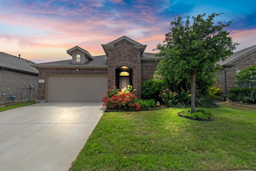 Welcome to this beautifully maintained 3-bedroom, 2-bath home with a versatile flex room in the highly sought-after Trails of Elizabeth Creek community in Justin. Offering 2,010 square feet of thoughtfully designed living space, this home features an open-concept layout ideal for both everyday living and entertaining. Enjoy tile flooring throughout—no carpet—along with ceiling fans in all bedrooms for added comfort.

The spacious kitchen flows seamlessly into the living and dining areas, creating a bright and inviting atmosphere. The flex room provides the perfect space for a home office, playroom, or additional living area to suit your needs. The private primary suite offers a relaxing retreat, while the secondary bedrooms are well-sized and functional.

Residents of Trails of Elizabeth Creek enjoy resort-style amenities, including a lazy river, community pool, scenic ponds, and multiple playgrounds. Located within award-winning Northwest ISD, with the elementary school conveniently situated within the neighborhood.

Ideally positioned near Highway 114 with easy access to the 114 & 35 corridor, this home is just minutes from Tanger Outlets, Buc-ee’s, and Champions Circle Golf Course, offering convenient access to shopping, dining, and entertainment.