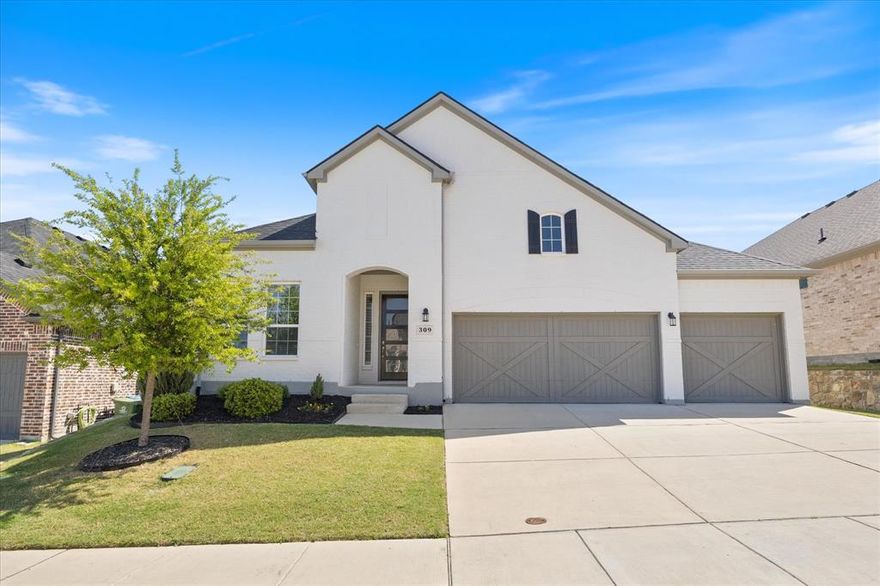 Located in the highly sought-after South Oak subdivision in Oak Point, this Taylor Morrison home—built by America’s Most Trusted Homebuilder—sits on a premium 60-foot lot and delivers the space, layout, and lifestyle that’s hard to find.

Minutes away from JERRY WALKER MIDDLE SCHOOL.

The heart of the home is a show-stopping gourmet kitchen featuring a HUGE island, granite countertops, stainless steel appliances and a hot water recirculation pump—perfect for entertaining, hosting, and everyday living.

The split plan layout offers the privacy you want, with a spacious owner’s retreat tucked away from the secondary bedrooms.

Step outside your front door and into a true lifestyle community—enjoy lakeside living with scenic walking trails, catch-and-release fishing, and resort-style amenities including a clubhouse, pool, fitness rooms, business lounge, event center, and catering kitchen.

Plus, a BRAND NEW ELEMENTARY school coming soon just minutes away adds even more long-term value.