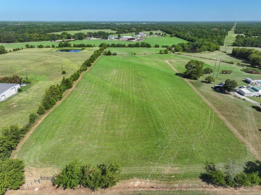 Absolutely gorgeous 10 acres of pastureland ready for your homesite or ranch. Beautiful, green, Bahia grass hay pasture in Ag, with a stocked pond with bass, catfish and crappie.  Some scattered trees and partial fencing would be perfect as your future farm or horse ranch. Utilities available at the road.  Just far enough out for tranquility yet still a few easy minutes to Hwy 80, Hwy 64 and nostalgic downtown Wills Point. 12 mins to I20 and Canton. Beautiful wildlife visits this land. Wills Point Schools. New Survey is available.