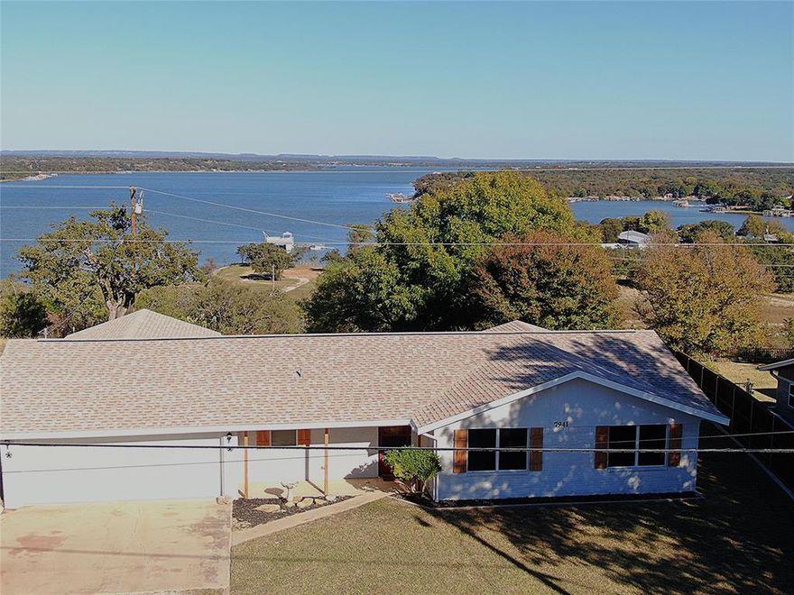 Charming Lake Brownwood Retreat – 3 Bed, 2 Bath
Welcome to this inviting 3-bedroom, 2-bath home offering over 1,600 square feet of comfortable living space. Step inside to an open-concept floor plan where the living, dining, and kitchen areas flow seamlessly together. Freshly painted interiors create a bright and welcoming atmosphere, perfect for everyday living or entertaining guests.
From the living and dining rooms, you’ll enjoy beautiful views of Lake Brownwood that bring a sense of peace and relaxation into your home. The enclosed back porch extends the living space and provides the ideal spot to sip your morning coffee or unwind in the evenings while taking in the serene lake views year-round.
The spacious backyard offers plenty of room for gatherings, while a garage, storage building, and outdoor sitting area add convenience and charm. Whether you’re looking for a full-time residence, a weekend getaway, or an investment property, this home is a versatile choice.
Don’t miss this opportunity to own a peaceful retreat with breathtaking views in a prime location. Seller is open to leasing. Schedule your private showing today!