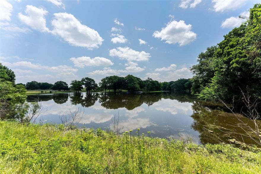 336-acre Waterfall Ranch is a picturesque property located halfway between Hillsboro and Corsicana. This abundant oasis features producing pastures, rolling hills, a variety of stately mature trees, and ponds, making it an ideal habitat for a variety of wildlife and livestock. Waterfall Ranch boasts a spacious and welcoming 4200 sqft home overlooking a generously stocked 3-acre lake perfect for fishing and making memories. 

The property is cross fenced and complete with an AC, electrical serviced shop for all your project needs as well as full-metal construction equipment and hay barn. With RV hookups, an abundance of wildlife, this property is an exceptional opportunity for those seeking a ranch with premier recreational, hunting, and livestock, as well as potential for expansion. Only minutes from higher-density development, this land provides a great investment and potential for subdivision. They say you can't have it all, but Waterfall Ranch proves you can!