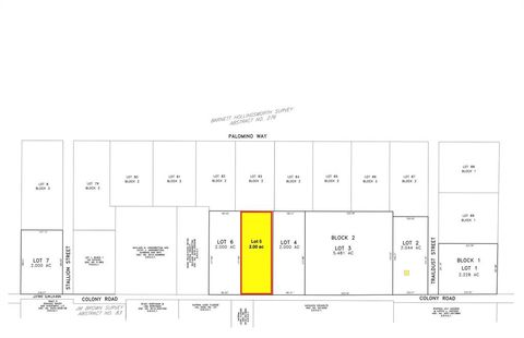 Lot 5 Colony Road Tolar TX 76476