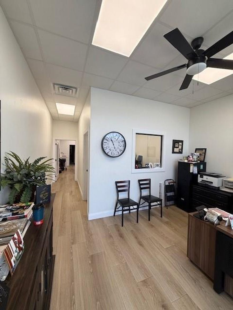 Nicest Office Warehouse in Ennis. Reception Area, Professional Office and Large Conference-Work-Kitchen Area. Covered Secured Area Off to one side and Roll Up Doors - Warehouse Area all together in One Complete Pkg. Convenient to Interstate 45-Business 45 and Old Downtown within walking distance. DON'T MISS THIS ONE.