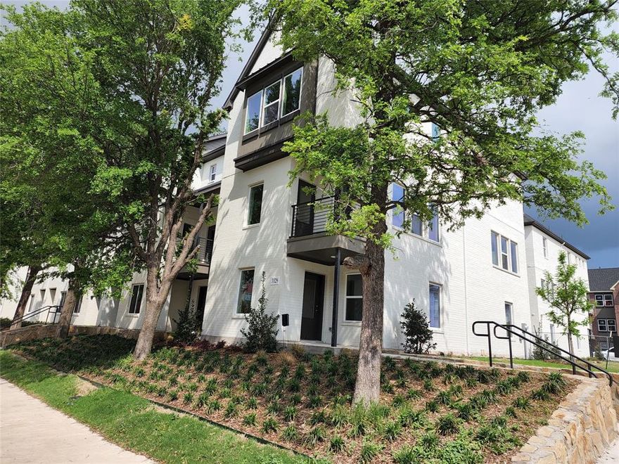 BRAND NEW CONSTRUCTION! READY NOW! This boutique townhome community is impressive and features generously proportioned contemporary residences and is located within the heart of Plano. The 3 story townhomes are perfect for low-maintenance living. The PLAN ONE floor plan features 3 bedrooms with 3.5 luxurious bathrooms and sleek and stylish kitchens that flow through to the dining and family room. Some plans have optional dual master suites, media rooms, and studies. Amenities include quartz Counter tops, LVP flooring, designer backsplashes, Samsung SS appliances with gas cooktop, decorative lighting, ceiling fans, upgraded cabinets with soft close drawers and hardware, and much more. With their warm sense of community and access to shops, eateries, and transportation these homes provide all the elements for relaxing in-town living.  See model and sales center at 3329 Wynwood Dr. for special financing incentives.  Owner occupied buyers only.