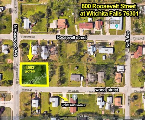 800 Roosevelt. Street Wichita Falls TX 76301