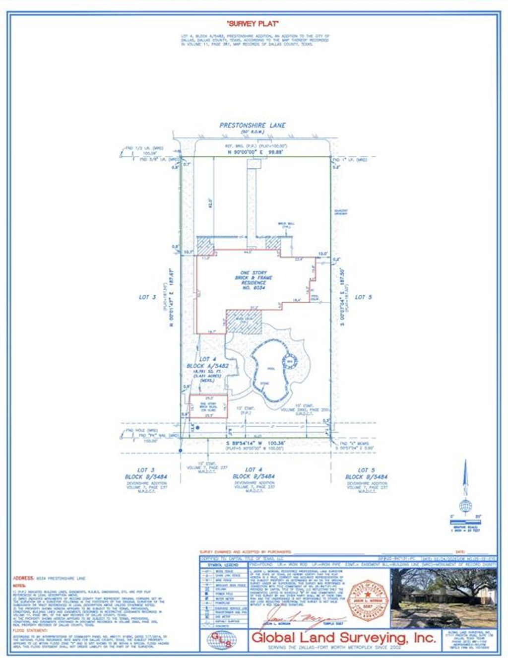 Photo of 6034 Prestonshire Lane, Dallas, TX 75225 (MLS # 21251300)