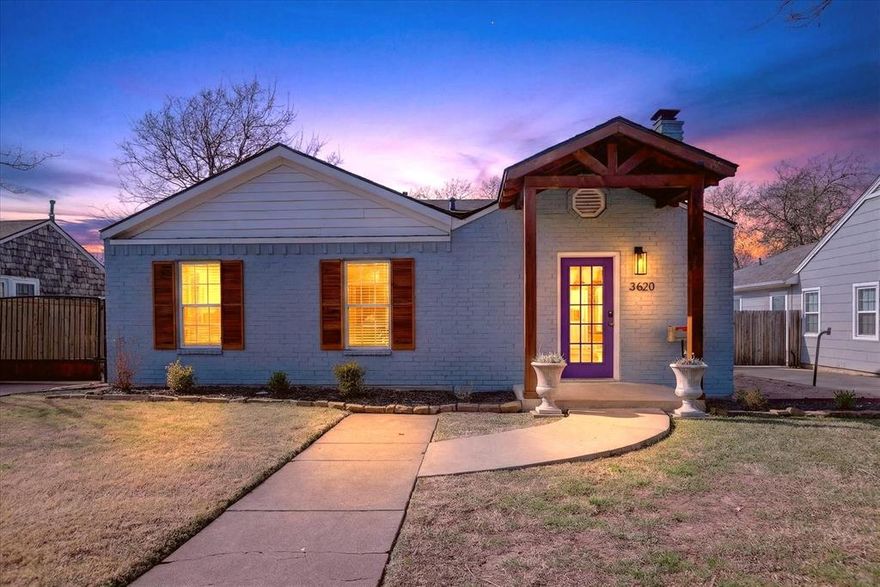 Located just a short walk from Texas Christian University, this beautifully updated 3 bedroom, 3 bath home with guesthouse, offers the perfect blend of elegance, character, comfort, and convenience. The charming front elevation showcases warm cedar shutters and a beautifully crafted cedar front porch cover, adding rustic elegance and inviting curb appeal to the home.
Inside, you'll find gleaming hardwood floors throughout and an open-concept kitchen featuring granite countertops, a large island, stainless steel appliances, refrigerator, and a washer and dryer all included. With a spacious living room and a  generous layout that offers both functionality and style.
Step outside to enjoy the large backyard.
Located in back of main home is a fully updated guest house, that is complete with a private entrance, full kitchen, washer and dryer, dishwasher, microwave, and refrigerator.
Situated in a highly sought-after neighborhood near TCU, perfect for students, or faculty members. You're also just minutes from shopping, dining, and entertainment. This is a rare opportunity to own a versatile, beautifully maintained property in one of Fort Worth’s most desirable locations!