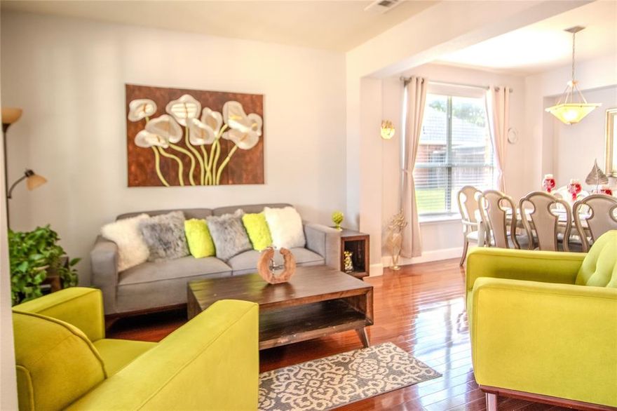 Assumable loan for qualified buyers at 3.9%. Enjoy this pristine 4-bedroom, 2.5-bath home in the sought-after Candle Meadow community, where attention to detail is second to none. Professionally cleaned daily, the home shines with pride of ownership and meticulous care rarely found on the market. Ideal for relocation buyers or anyone seeking a truly turnkey experience.

Spanning over 3,000 sq ft, this light-filled two-story layout offers fresh interior paint, a spacious kitchen with island, and multiple living areas for entertaining or everyday comfort. The private downstairs primary suite features a garden tub, dual vanities, and a large walk-in closet. Upstairs, enjoy a massive game room and three generously sized bedrooms.

Additional highlights include a cozy gas fireplace, west facing covered patio for cookouts and morning relaxation, and a 2-car garage.

Enjoy the benefits of a deed-restricted community without the added cost! This home is located in an HOA-managed neighborhood that maintains high community standards and curb appeal—but this specific property has been verified with a $0 annual HOA fee. That means you get peace of mind and a well-kept neighborhood without the extra expense.