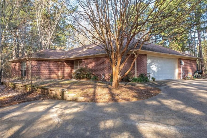 Nestled within 16.58 acres of lush landscapes, this secluded home offers the perfect blend of tranquility and convenience. Two expansive primary suites, each featuring large rooms and showers, thoughtfully designed to accommodate all needs. This fully handicap accessible home features 3 bedrooms and 3 bathrooms, plenty of room for family and guests. An additional office space provides the perfect spot for work or another bedroom. Deep well (510 ft.) with new pump in November. An almost half-mile driveway offers privacy and a sense of seclusion from the outside world. The expansive property offers excellent opportunities for hunting enthusiasts, making it an ideal retreat for outdoor lovers. Conveniently located just 4 miles outside of Chandler and a mere 20-minute drive from Tyler. Whether you're looking for a peaceful retreat or a place to enjoy outdoor activities, this home has it all.