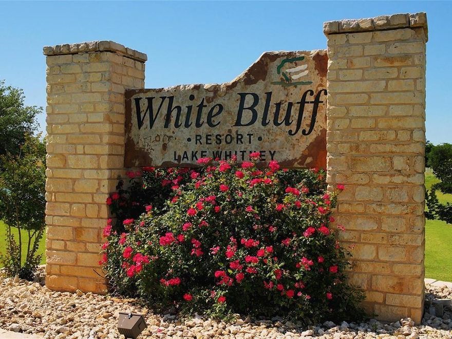 Come enjoy all the fun times and make memories for a life time with four swimming pools, boat ramp, marina, RV camping, tennis courts, and so much more. Enjoy country living in this beautiful gated and guarded community. Plenty of elbow room 4300+ acres in White Bluff Resort on Lake Whitney, TX. Deer, turkey and wildlife add to the peace and serenity that are unique to this community…Don’t forget the sunsets lake living. The sunsets are glorious!