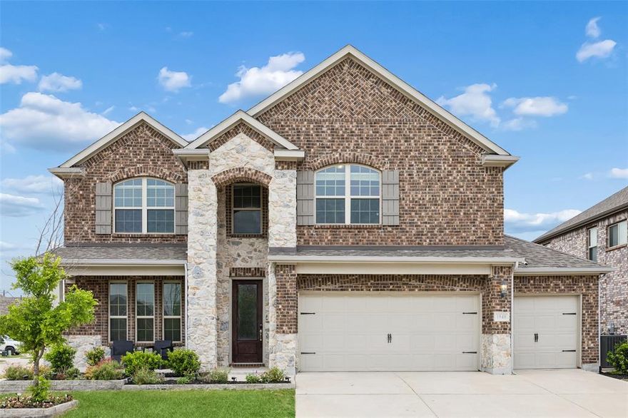 Situated on a desirable corner lot in the amenity-rich and beautifully maintained ArrowBrooke community, this stunning home offers exceptional space, style, and comfort. Meticulously maintained and truly move-in ready, the home features an open-concept floorplan filled with natural light, multiple living areas, and a versatile layout designed for modern living.

Upon entry, you’re welcomed by a bright, airy interior with a neutral color palette. A formal dining room sits to the left, while a private flex space with double doors offers the perfect setup for a home office or study. The chef’s kitchen is the heart of the home, showcasing a large island, granite countertops, gas range, and a spacious pantry, all seamlessly opening to the expansive living and dining areas—ideal for entertaining.

The primary suite is thoughtfully tucked at the rear of the home for added privacy and features an ensuite bath with a garden tub, separate walk-in shower, and a generous walk-in closet. Upstairs, you’ll find a huge bonus room perfect for a game room or additional living space, along with a dedicated media room complete with projector and screen included. A spacious front bedroom with walk-in closet, plus two additional bedrooms connected by a Jack-and-Jill bath, provide plenty of room for family or guests.

Enjoy outdoor living on the extended patio, perfect for relaxing or entertaining. Additional highlights include a transferable lifetime foundation warranty, energy-efficient construction, and a quiet, friendly neighborhood with HOA-hosted events year-round. Don’t miss your opportunity to call this exceptional home yours—schedule your showing today!
