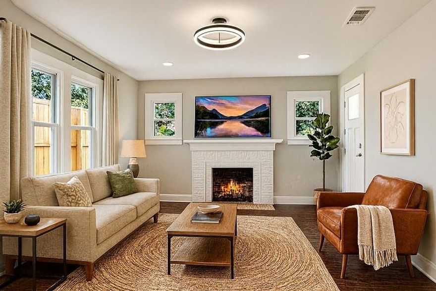 You Tube 2414 Emmett St for a full video walk-through! Step into a warm blend of Craftsman charm and traditional design, where every corner invites comfort and connection. This home offers a thoughtful layout that balances cozy living with functional space, creating an environment ready for both everyday life and future possibilities. The fenced front and back yards with a privacy gate add security and a sense of retreat, while the neighborhood’s character and convenience place you close to the heart of Dallas. Whether envisioning personal touches or simply enjoying its timeless style, this property is a versatile canvas for your next chapter. SELLER INSTALLING NEW HVAC SYSTEM. 100% financing with no Private Mortgage Insurance through First United Mortgage Group AND $2500 lender incentive. No Subject to offers will be considered