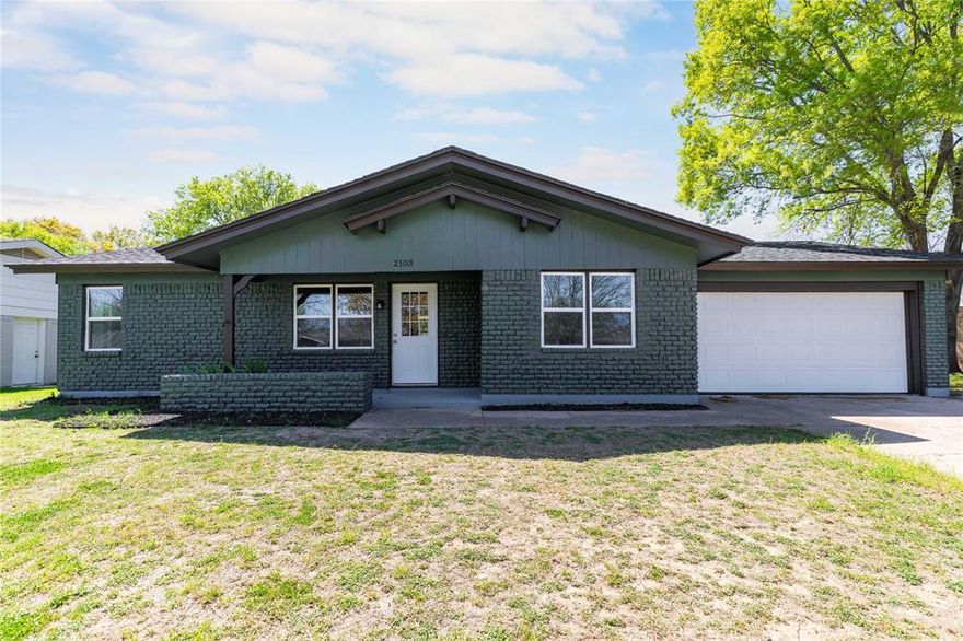 Discover affordable living with modern updates at 2103 9th St in Brownwood, Tx. This remodeled 3 bedroom, 2 bath home offers a great blend of comfort and value, making it an ideal option for first-time buyers, investors, or anyone looking for a move-in-ready home at a great price.
Inside, you’ll find fresh updates throughout, creating a clean and inviting space with a functional layout that fits everyday living. The home features a spacious living area, updated finishes, and a comfortable flow between rooms.
In addition to the updated interior, the property continues to impress with a 2-car garage and a separate workshop in the backyard—perfect for hobbies, storage, or projects. The yard offers plenty of space to enjoy, with room to customize to your needs.
If you’ve been searching for an updated home without breaking the bank, this one checks the boxes. Affordable, practical, and ready for its next owner—don’t miss your opportunity to take a look.