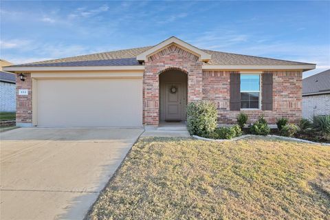 A home in Cleburne