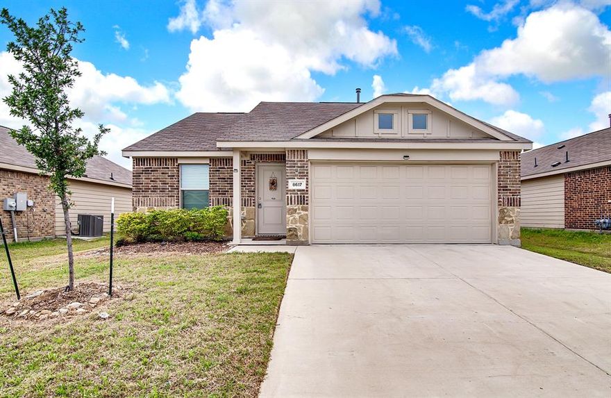 Great move in ready four bedroom two bath home.  Open floorplan, granite countertops, split primary suite.  Close to dining, shopping and entertainment.