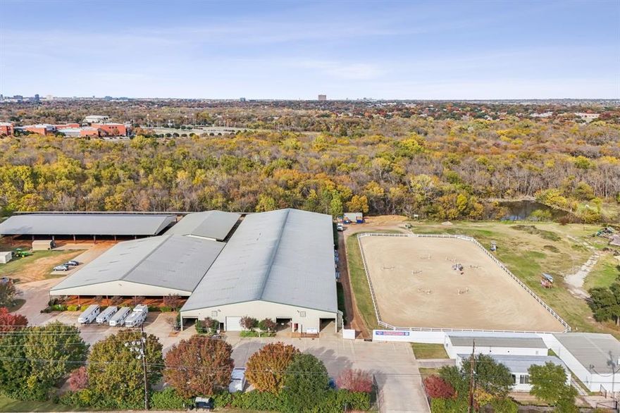 Dallas Equestrian Center (DEC)
A unique and profitable opportunity awaits with the sale of the Dallas Equestrian Center (DEC),
the largest and most prestigious equestrian facility in North Texas. Located in the heart of North
Dallas near Southern Methodist University (SMU) and NorthPark Center, this prime location
offers unparalleled access to some of the city's most affluent neighborhoods! The facility is also
home to the nationally recognized SMU Equestrian Team, NEIA National Champions in 2022
and 2023, further elevating its reputation.
DEC features:
• 100+ horse stalls
• Three covered arenas
• An extra-large outdoor competition arena
• Two outdoor jumping and riding fields
Business Opportunity:
This profitable equestrian facility operates under a 26-year long-term ground lease
with multiple revenue streams:
• Boarding and stall leasing (including a long-term lease with SMU).
• A highly successful lessons program with loyal clientele.
• Opportunities for expansion or diversification, such as adding event spaces or
complementary businesses.
Sale Includes:
• Structures, footing, equipment, and assets, including lesson horses.
• Current owner invested over $2 million in improvements to facilities, footing,
equipment and lesson horses.
• Significant tax benefits, including depreciation
The flexibility of this facility allows buyers to maintain and grow the current programs or
reimagine the space entirely. Modifications such as converting arenas into a wedding
venue or adding other business elements are all possible.
Why DEC?
DEC offers the amenities of a large-scale, full-service equestrian center while retaining
the personal touch of in-house trainers and individualized boarding programs.
Conveniently located just minutes from downtown Dallas, this is unparalleled
opportunity for equestrian enthusiasts, investors, or entrepreneurs to make their mark in
the heart of North Texas
Serious inquiries only.