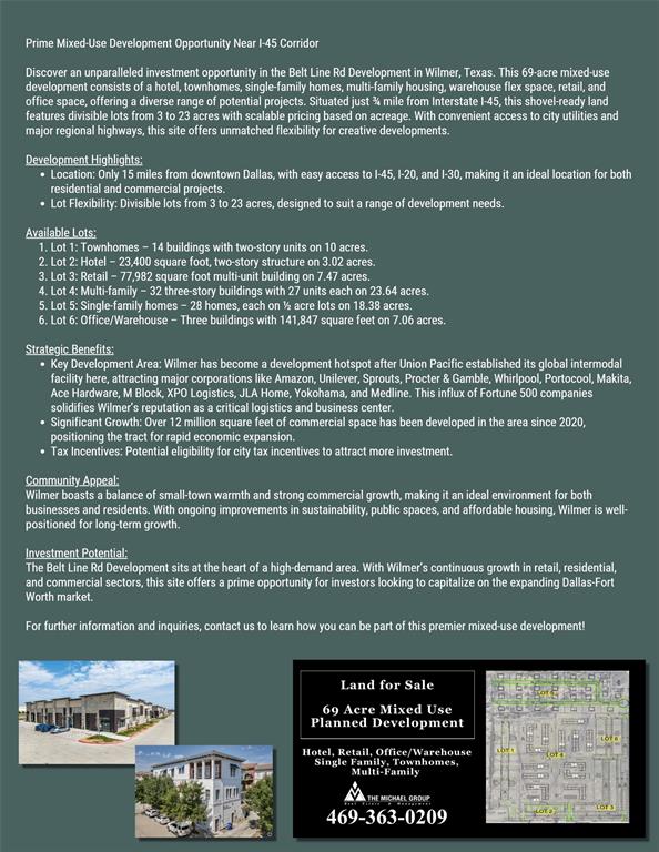 1501-Lot 5 E Belt Line Road