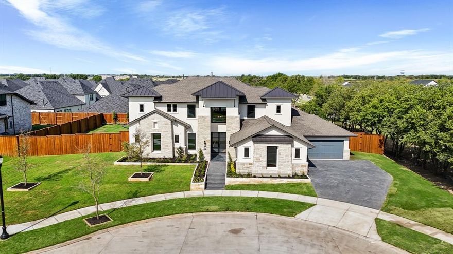 FINAL OPPORTUNITY IN THIS SECTION

New custom home by Partners in Building. MOVE-IN READY! Luxury living at its finest.  As you enter this beautiful home you will be immediately drawn to a spacious study, as well as the elegant formal dining area.  The open concept design of this home boasts a well-appointed kitchen with a breakfast area, and large eat-on island, perfect for hosting family and friends. A convenient mudroom off the garage with built-in storage offers a designated space for keeping your home tidy. The main level also boasts a generous-sized gameroom, and media room, complete with comfortable seating and a state-of-the-art entertainment system.  The luxurious primary suite, and one secondary bedroom are on the main level, with three additional bedrooms upstairs.  Step outside and discover a covered patio, a perfect spot for enjoying the serene outdoors. Entertain with ease using the outdoor kitchen.  This home is packed with desirable features. ZONED TO PROSPER ISD... Windsong Ranch Elementary, Reynolds Middle School and Prosper High School.