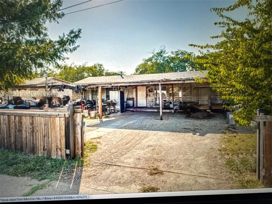 Calling all ********* INVESTORS**********, property located 5 minutes from Hwy's 635-20 and walking distance for an elementary school, nice recently build houses next to this property.  House needs a great deal of work.   Nice interior Lot size, location.  Come and take a look and the great opportunity to re-build your new House.   We have received multiple offers, please ask your client to make highest and best offer, Thank you!