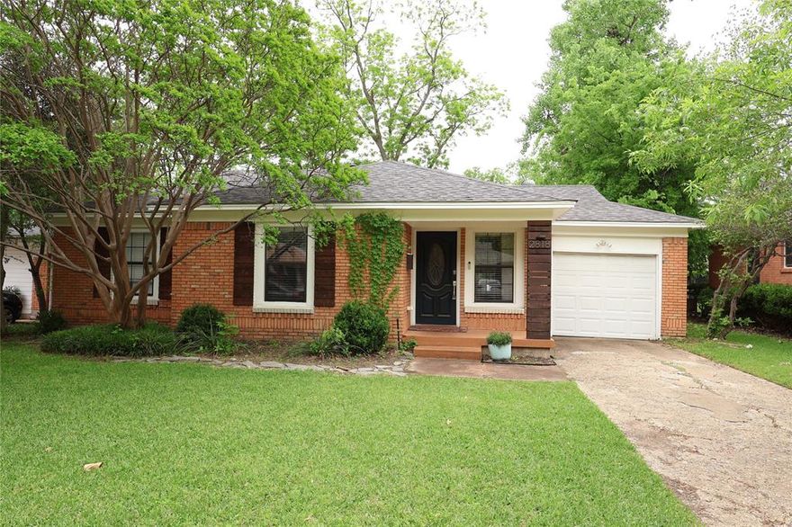 Welcome to this charming East Dallas home. Set on a quiet, tree-lined street, this property offers a warm sense of community with the convenience of nearby shopping, dining, and major highways for easy commuting. The home features a functional layout filled with natural light, generously sized rooms, spacious private backyard, and plenty of potential to personalize and update to your taste. The spacious yard provides room to relax, entertain, or expand outdoor living. Whether you're a first-time home buyer, growing household, or investor, this home presents a fantastic opportunity to own in a sought-after Dallas location.