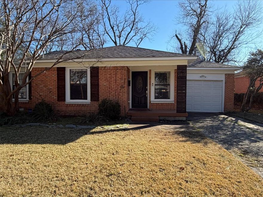 Welcome to this charming East Dallas home. Set on a quiet, tree-lined street, this property offers a warm sense of community with the convenience of nearby shopping, dining, and major highways for easy commuting. The home features a functional layout filled with natural light, generously sized rooms, spacious private backyard, and plenty of potential to personalize and update to your taste. The spacious yard provides room to relax, entertain, or expand outdoor living. Whether you're a first-time home buyer, growing household, or investor, this home presents a fantastic opportunity to own in a sought-after Dallas location.