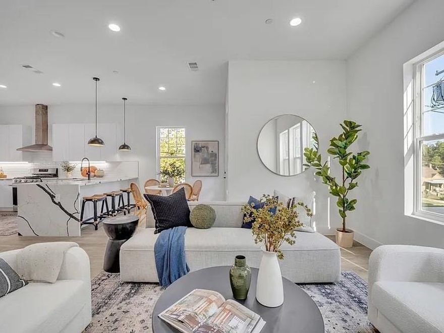 Welcome to this urban-chic condominiums nestled in the vibrant pulse of Bishop Arts. Each residence boasts sleek modernity and a dynamic fusion of style and functionality. With two bedrooms, 2.5 baths, and approximately 1800 square feet of contemporary living space, these condos redefine luxury. The first floor features a dynamic flex space for an office, workout room, or small den. Ascend to the second floor and immerse yourself in an expansive open-concept layout thoughtfully crafted to defy convention. An oversized open kitchen is perfect for entertaining with a defined dining and living space. Say goodbye to cookie-cutter designs, here, you'll discover a visionary floor plan that artfully delineates living and dining areas, transcending the ordinary row house experience.

Motivated Seller!