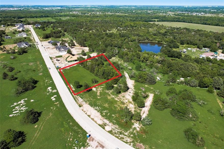Rare one acre opportunity for country living with an HRP Signature Home.  Bring your own plan or use one of theirs to realize the serenity of Whispering Winds in highly sought Caddo Mills ISD.  The lot is ready to go with utilities nearby including the availability of fiber optic cable.  Nestled in the small town of Caddo Mills but with quick access to major highways, shopping and entertainment.  Come see what HRP Signature Homes can do for you.