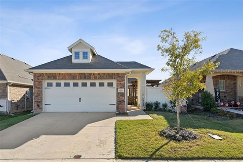 A home in Aubrey