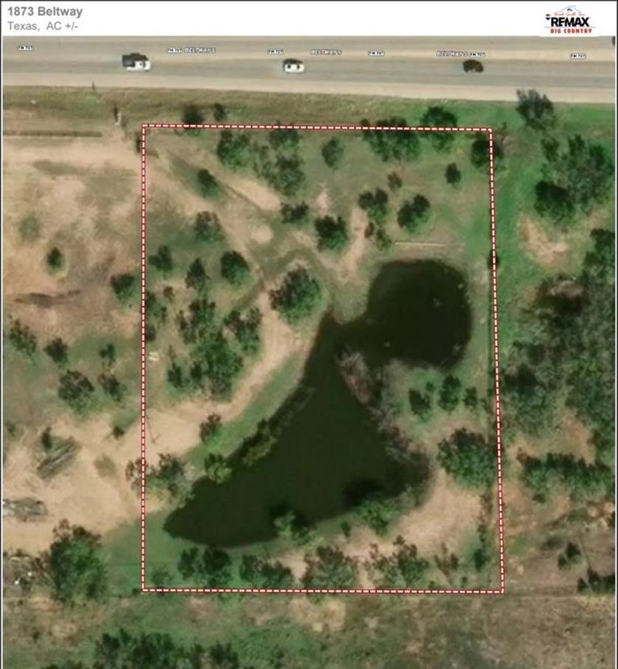 Perfect Development opportunity In South Abilene Just inside the City Limits. High Traffic count and a Very busy Intersection. This will be a prime location for a restaurant, retail, office or combination of all three! No Flood Zone on this Property! Nice Size Tank perfect for a Restaurant to back up to and serve it's guest with a view. Currently Zoned AO. Property Adjacent Is also for Sale for a combined total of 7.45 Acres. Agent 2 Related to Seller.