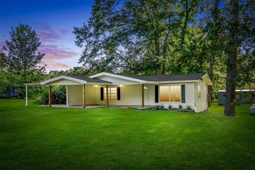 Welcome to this fully remodeled 2-bedroom, 1-bath home situated on 1.33 picturesque acres with over 200 feet of water frontage on Prairie Bayou, which flows directly into Lake Bistineau. Just minutes from the state park, this home offers the perfect balance of comfort, convenience, and outdoor adventure. Inside, you'll find modern upgrades throughout, including a brand new HVAC system, a brand new tankless hot water heater, and a lifetime metal roof for worry-free living. The interior is tastefully updated, making it ideal as a full-time residence, vacation getaway, or investment property. Outside, the property is loaded with features designed for lake life, including a gravel boat slip, a powered workshop, and a large covered carport perfect for parking boats, ATVs, or other recreational gear. Whether you’re relaxing on the porch, fishing off the bank, or heading out for a day on the water, this home is a rare opportunity to own move-in-ready waterfront property with all the hard work already done.