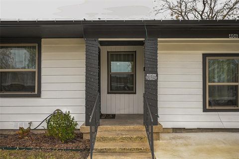 A home in Garland