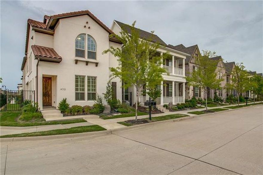 Don't miss out on all this gem has to offer - brand new wood flooring on staircase and the second floor, attached 2 car garage, ideal corner lot, and much more!  Nestled in sought-after Flower Mound—this stunning 3-bedroom, 3-bath home offers refined living in a lakeside community just minutes from Lake Grapevine and approximately 10 minutes from DFW Airport. Ideally located near Northshore walking trails, this home combines natural beauty with everyday convenience. Designed with both comfort and style in mind, the open-concept layout features hardwood flooring throughout the main living areas and abundant natural light. The inviting family room flows seamlessly into the kitchen, creating a perfect setting for gathering and entertaining. The kitchen showcases granite countertops, an updated backsplash, stainless steel appliances, and a spacious island. A generously sized walk-in pantry with wood flooring adds both function and charm. A private study with French doors provides a quiet retreat for reading or creative pursuits. Upstairs, the primary suite features an upgraded shower and a well-appointed bath, while an additional bedroom includes its own private bath. A versatile game room with a wet bar offers additional space for relaxation or hosting. Located within the highly regarded Flower Mound High School area, this home is also close to upscale dining, boutique shopping, and entertainment. Outdoor enthusiasts will appreciate easy access to biking trails, as well as nearby opportunities for boating and jet skiing. Experience elevated, low-maintenance living in a vibrant and connected community. Washer, Dryer, and garage Refrigerator convey! 3D tour available online.