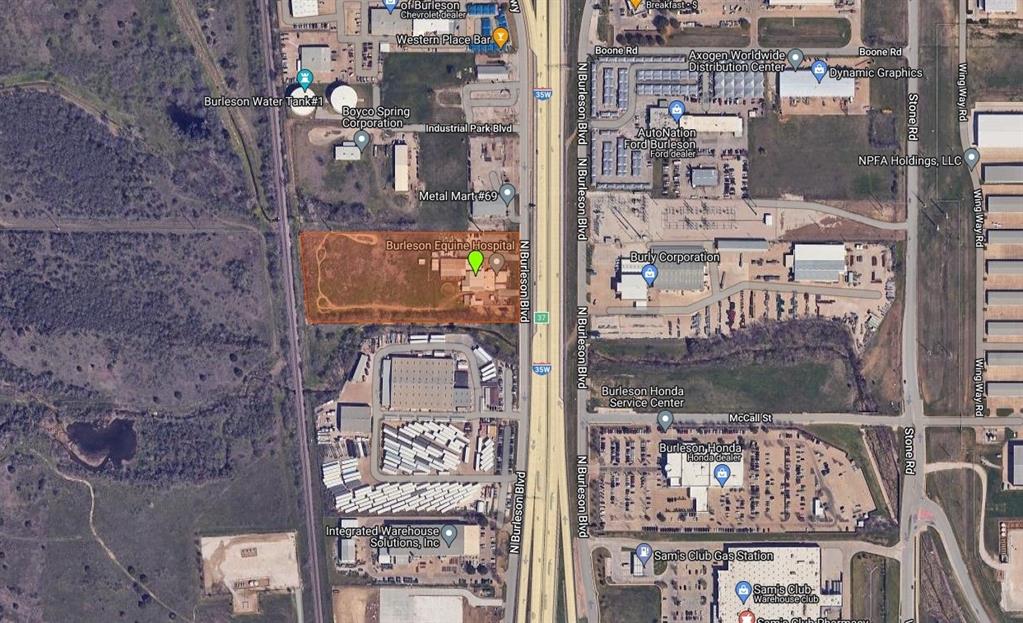 This prime development opportunity offers 100,000 sqft of future light industrial space, with an existing income-producing building. Currently, the property is home to 5 long-term tenants generating steady cash flow. Situated with high visibility and direct I-35 frontage, this location provides exceptional accessibility and exposure for future growth. The large, versatile space is ideal for a wide range of light industrial uses. With its strategic position along a major highway corridor, the site offers significant potential for redevelopment, expansion, or reinvestment. Take advantage of this unique opportunity to secure a key asset with immediate income and long-term upside. Perfect for investors or developers seeking to capitalize on the area's robust industrial demand.